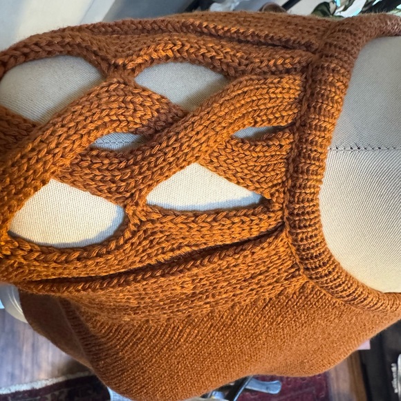 Rust Orange Sweater - Picture 8 of 10